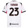 Fotbollskläder AC Milan Tomori 23 Bortatröja 2025-26 - Kortärmad Fotbollskläder AC Milan Tomori 23 Bortatröja 2025-26 - Kortärmad